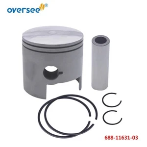 688-11631 Piston Kit With Piston Ring 688-11603 STD For Yamaha Outboard Parts 2T - Bild 1 von 5