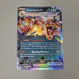 Pokémon TCG Charizard ex 054/091 Paldean Fates Holo Double Rare NM - Bild 1 von 2