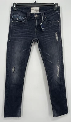 Pantalones de mezclilla para mujer Jimmy Taverniti azul corte bota de aire antiexposición talla 29 ~55-j-499-5 Foto 1 de 4