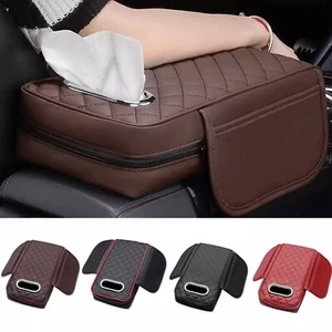 Car Armrest Cushion Cover Center Console Mat Storage Pad Interior Accessories 56 - Picture 1 of 22