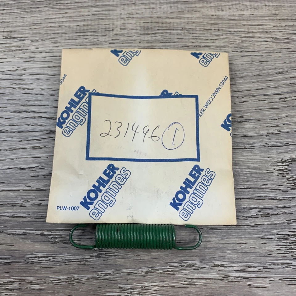 Kohler 231496 Spring Genuine Nos Oem Part - Imagem 1 de 4