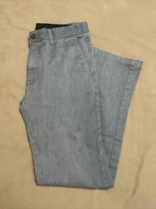 Volcom Corpo Class Boys Blue Chino Pants 29 18 - Picture 1 of 8