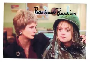 Barbara Barrie Signed Autographed 4 x 6 Photo Actress C - Picture 1 of 1
