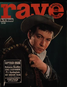 Rave UK Music Magazine #15 April 1965 The Beatles Roy Orbison 041521ame - Imagen 1 de 2