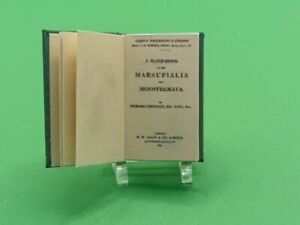 1:12 Scale Book, Handbook to the marsupialia, 1894 Crafted By Ken Blythe
