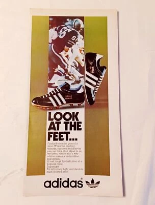 Botines Adidas Superlight & Star Streak 1974 vintage zapatos anuncio impreso Foto 1 de 3