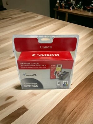 Canon Printer Ink CL100 Combo Pack CLI-36 Color Ink Cartridge New Sealed - Image 1 of 3