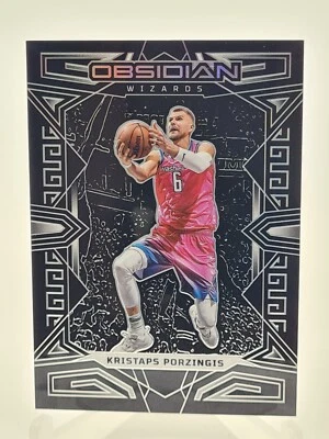 Kristaps Porzingis 2022-23 Panini Obsidian #41 Washington Wizards - image 1 of 2