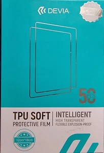 Film de protection TPU intelligent Devia antidéflagrant flexible 12 x 18 cm 50 pièces - Photo 1 sur 4