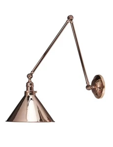 Longshore Tides NEU poliertes Kupfer Gaynelle 1 - Licht Einzelkegel Anhänger - Bild 1 von 11