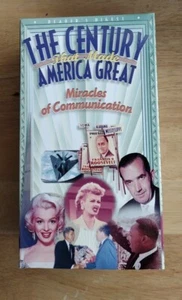 The Century That Made America Great 3 VHS Set - Picture 1 of 9