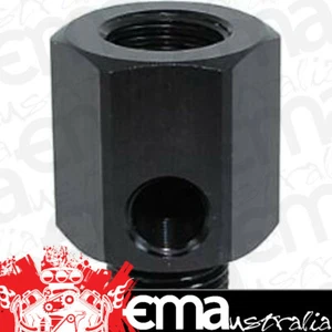 Aeroflow AF810-M12-02BLK M12 x 1.5 Extension with 1/8" NPT Port Black - Picture 1 of 3