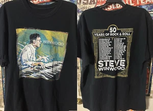 Steve Winwood Live In Concert Unisex Shirt Unisex 100% Cotton T-Shirt DI586 - Bild 1 von 2