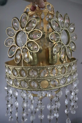 Applique à pampilles et métal vintage  - Photo 1/4