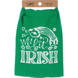 Toalla de cocina del día de San Patricio - Wee Bit Irish - Imagen 1 de 1