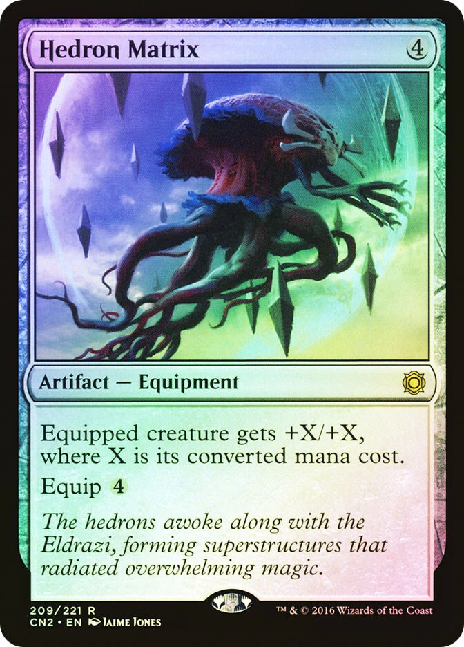 MTG FOIL Hedron Matrix  - Conspiracy: Take the Crown #209 - Image 1 of 1