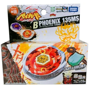 GENUINE Takara Tomy Burn Fireblaze 135MS Phoenix Beyblade BB59 - WITH LAUNCHER - Picture 1 of 4