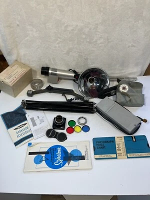 Graflex 2772 2 Cell Flash With Assorted Other Photography Items - Image 1 of 4