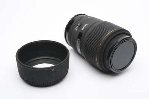 Sigma EX 105mm f2.8D DG Macro lens for Maxxum AF, Hood+Caps, Nice! - Picture 1 of 8