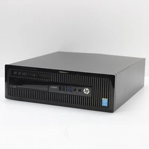 HP ProDesk 400 G1  Intel i7 4790 8GB 250GB SSD 1TB HDD Windows 11 SFF PC WiFi - Afbeelding 1 van 15