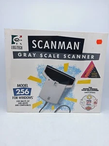 NEU Versiegelt Logitech ScanMan Graustufen für Windows 3.0 3.1 MS oder PC DOS - Bild 1 von 7