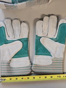 RADNOR (12-Pair) Industrial Leather Gloves RN67368 - Picture 1 of 6