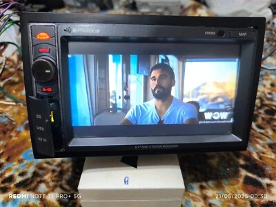 autoradio phonocar 2 din vm069 bluetooth usb sd 3 rca uscita sub regol pot 45x4 - Immagine 1 di 4