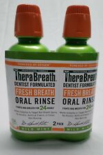 2-PACK THERABREATH 'FRESH BREATH' MILD MINT 32 fl oz. EXP. 06/2024
