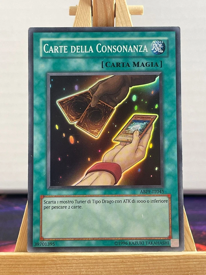 Karten des Einklangs ABPF-IT045 Super Rare Italienisch EX YUGIOH - Bild 1 von 1