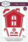 gingerbread house - sue wilson festive collection - ced3116