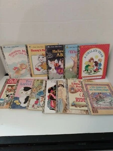 Little Golden Books Lot Of 12 - Picture 1 of 4