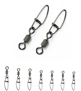 BLUEWING Crosslock Pesca Snap Giratorios Acero Inoxidable Broches Vendedor de EE. UU. - Imagen 1 de 7