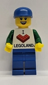 Lego Minifigure 'I Love Legoland' Staff Member - Picture 1 of 1