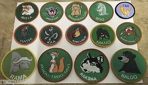 THE PERFECT CUB SCOUT BADGES - FULL RANGE TO CHOOSE FROM