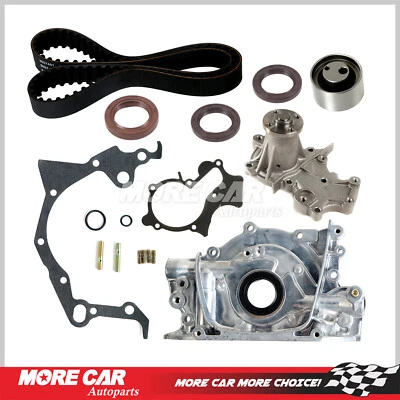 Timing Belt Kit Oil Water Pump for 1996-1999 Chevrolet Suzuki Sidekick Geo 1.6L - Image 1 of 4