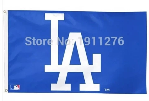 Los Angeles Dodgers LA 3x5 Ft Flag Baseball New In Packaging Kershaw Betts Cover