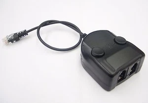 Headset Training Adapter Box with Twin RJ9 modular Sockets, Mute, Volume Control - Picture 1 of 1