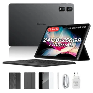 Blackview Tab 16 Pro Tablet 11 Pollici Android 14 24GB+256GB/2TB TF 7700mAh 18W - Foto 1 di 15