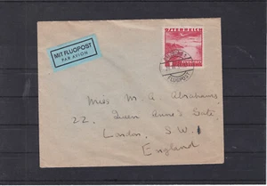 1S Einzelfrankatur auf Auslands Flugpostbrief nach England 28.7.1937 - Bild 1 von 2