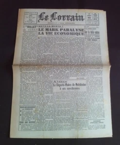 Le lorrain - N°151 13 Janvier 1945 - Imagen 1 de 1