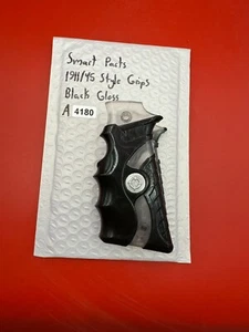 Smart Parts 1911/45 Style Grips Black Gloss - Picture 1 of 4