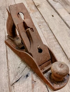 Vintage Unbranded Metal and Wood Woodworking Wood Plane - Picture 1 of 6