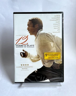 12 Years a Slave: Chiwetel Ejiofor Brad Pitt Michael K. Williams DVD New Sealed - Image 1 of 4