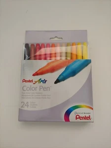 Pennarelli a colori Pentel Arts 24 colori punta fine pennarelli a colori - Foto 1 di 1