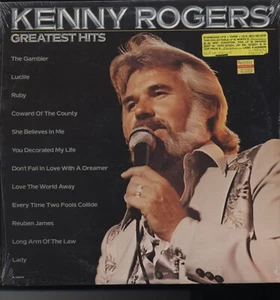 SEALED Kenny Rogers - Kenny Rogers' Greatest Hits - Liberty Vinyl Record LP - Picture 1 of 9