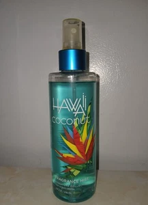 NEW Bath and Body Works Hawaii Coconut Fragrance Body Mist Splash 8 oz RARE - Picture 1 of 2
