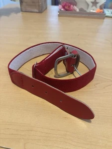 Red Baseball Belt ⚾️ Adjustable - Picture 1 of 6