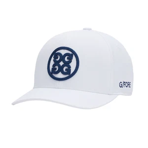 G/FORE CIRCLE G'S STRETCH TWILL SNAPBACK MÜTZE SCHNEE - Bild 1 von 5