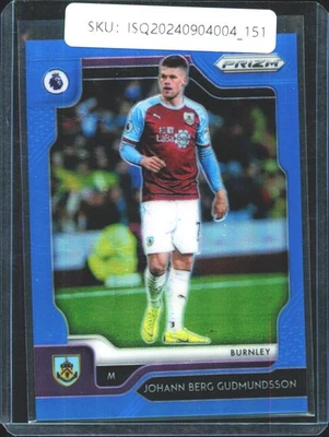 2019 Panini Prizm Johann Berg Gudmundsson /199 Base Prizms Blue #249 - Image 1 of 2
