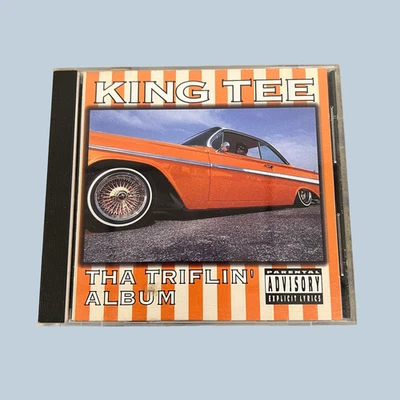 King Tee – Tha Triflin' Album Capitol Records Hip Hop Gangsta 1993 CD Foto 1 de 4